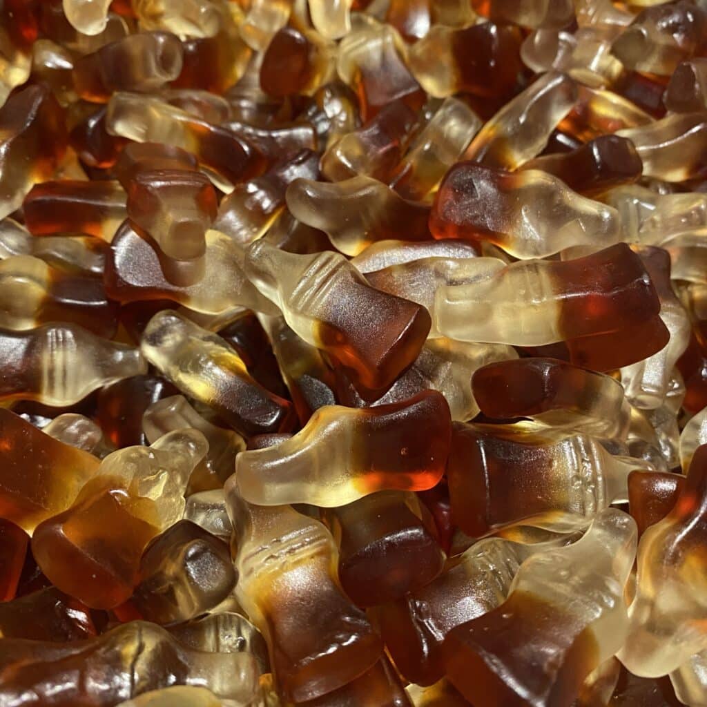 Haribo Happy Colaflasker